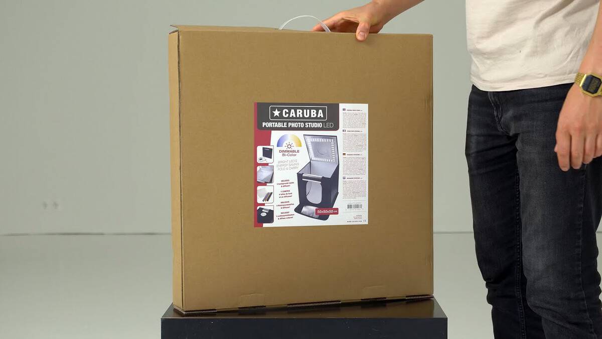 Caruba Portable Photocube Bi-Color LED